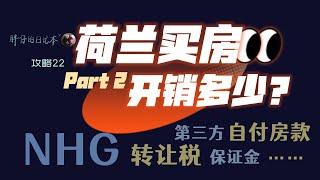 攻略22-荷兰买房Part2 需要准备多少钱？贷款106%？房屋转让税、NHG、OZB是什么？哪些可以抵扣个税？哪些可以省？荷兰购房经验分享 | 胖仔的荷兰日记 Pangzai'sdiary