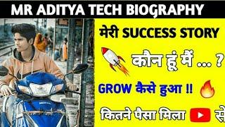 Mr aditya Tech biography || Mr Aditya tech ki lifestyle ||Mr aditya Tech ||trend me Neeraj