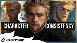 --CREF: Create a Midjourney Consistent Character! (Full tutorial)