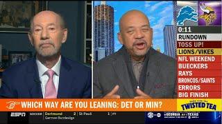 Pardon the Interruption | Wilbon preview NFL Week 7: Lions vs Vikings - Jared Goff vs Sam Darnold?