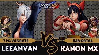 KOFXV⭐LEEANVAN (Angel/Whip/Isla) vs KANON MX (Nakoruru/Darli/Terry)⭐Ranked Match - 10/24