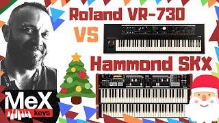 Roland VR 730 vs Hammond SKX by MeX @marcoballa (Subtitles)