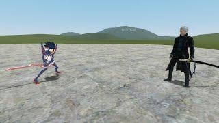 Vergil vs Ryuko