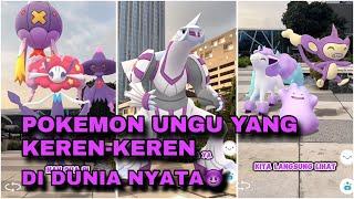 POKEMON UNGU DI DUNIA NYATA!!  Mana yang paling kamu suka?!!