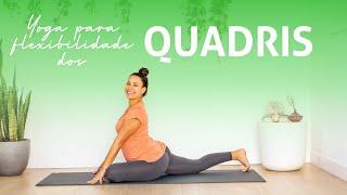 Yoga para flexibilidade dos quadris e alívio de dor nas costas | Pri Leite