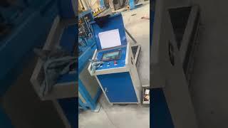 Automatic bending machine for pipe hangers, supports and accessories