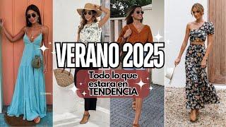 TENDENCIAS VERANO 2025 / COMBINACIONES IDEALES PARA EL CALOR / COLORES Y ESTILOS DE MODA