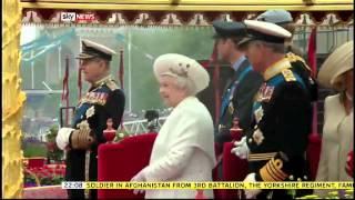 Thames Pageant (Sky News Report)