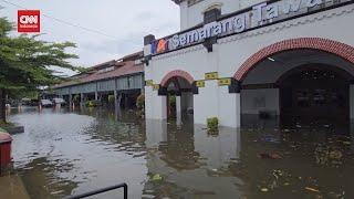 Stasiun Tawang Banjir, Penumpang Dialihkan ke Stasiun Poncol