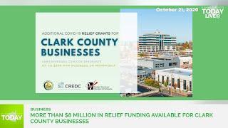 More than $8 million in relief funding available for Clark County businesses