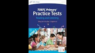 TOEFL Primary | Practice Tests | Step 1 l All English 4U