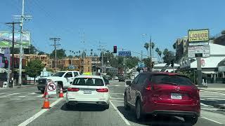 Los Angeles, California – Driving From Chinatown to Hollywood (2024) 4k