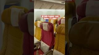 Air India economy class Boeing 777-300ER #airindiaflight #boeing777300er #airindiaplane