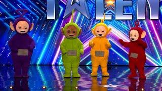 Britain's Got Talent 2022 TELETUBBIES Performance Full Audition S15E08