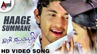 Haage Summane Title Track | HD Video Song | Kiran | Suhasi | Preetham Gubbi | Jayant Kaikini