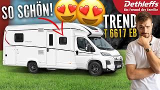 Kompakte Mittelklasse mit fairem Preis...?!  | Dethleffs Trend T 6617 EB | Caravan Salon 2024