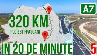 AUTOSTRADA A7 Ploiesti-Pascani | 320 km in 20 de minute | 26-29.10.2024 Maraton nr. 5