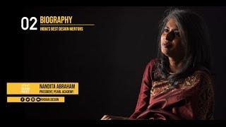 INDIA'S BEST DESIGN MENTORS: 02 - NANDITA ABRAHAM: PRESIDENT, PEARL ACADEMY