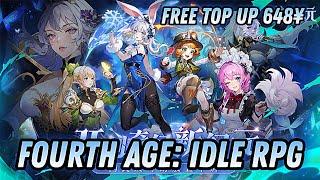 Fourth Age: Idle RPG - Free Top up 1296¥ + Voucher Top Up Reward + Skin + Disc 99% / X7 game