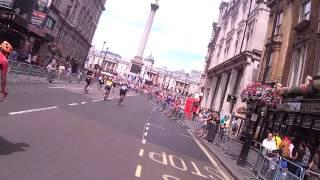 Ride London 2013 dogcam Bullet HD2 Helmet Camera Footage