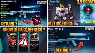 Glacier M416 Return ? Bgmi Mythic Forge Glitch || No Extra Recall in Bgmi 3.5 Update | Kumari Gamer