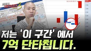 저는 '이 구간'에서 7억 단타칩니다