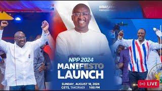 Bawumia Launches his manifesto as he Throws shots at Mahama