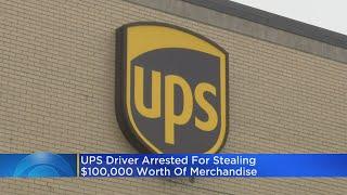 UPS driver arrested, accused of stealing thousands in packages