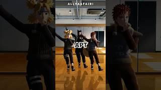 APT #ROSÉ #BRUNOMARS #MMD #NARUTO #GAARA #KANKURO #TEMARI #APT #APTchallenge #MMDSHORTS #SHORTS