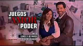 Juegos de Amor y Poder / Promo 4 • Inicia Lunes 31 de Marzo 9:30 de la Noche | Las Estrellas.