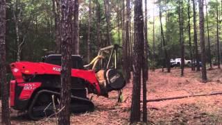 Hydro Ax Underbrushing Forestry Mulcher , Land Mulching and Land Clearing, Flatrockconstruction.com