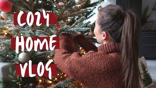 LEUK NIEUWS!  cozy home vlog: KERSTDORPJE opzetten & SCHOONMAKEN | Kimberly Esmee