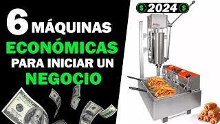 TOP Máquinas BARATAS para Ganar DINERO  | Ideas de Negocios Rentables 2024 - 2025