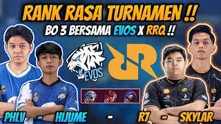 Rank Rasa Turnamen !! Ketemu Skylar, R7, Hijume & Phlv !! 3 Match + Reaksi Skylar & R7