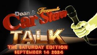 Car Stereo talk Live with Dean and Fernando 9-14-2024