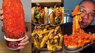 titkok mukbang compilation 38 | chilli cheese fries, cheeto burrito and more