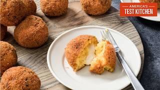 How to Make Crispy Fried Risotto Balls (Arancini) | Julia At Home (S5 E4)