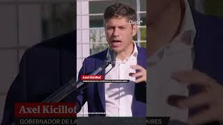 "El valor más importante es el del amor", dijo Axel Kicillof tras el temporal en Bahía Blanca