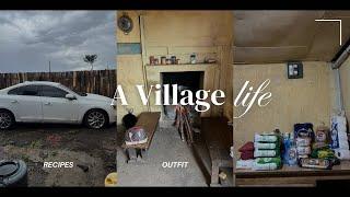 Village vlog : Driving home, cooking , Morning routine in the village Farming /Grocery shopping haul