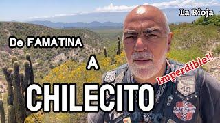 Dejamos Famatina y vamos a CHILECITO | imperdible!! | en moto por Argentina