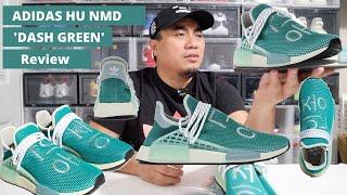 Unboxing and Review of the Adidas NMD HU  'Dash Green'