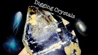 The Crystal Collector * Digging Smoky Quartz Crystals * 1st Video Re-Edit  + Bonus Footage