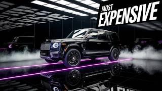 Inside The Top 10 Most Expensive SUVs of 2024