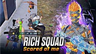 Fastest Solo vs Squad Clutches Against Rich Squad  In Ace Dominatior Lobby 