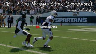 CB1 2.0 RTG Sophomore vs Michigan State (Live Play through) College Football 25