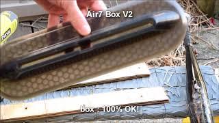 Air7 fin box test V2 for inflatable SUP use any regular US box fin!