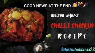 Restaurant style chilli chicken Recipe Nelson Wang #youtube #cooking #india #sikkim #nepali #gangtok