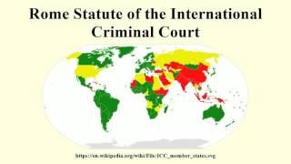 Rome Statute of the International Criminal Court