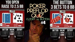 POKER PREFLOP QUIZ CO VS. BUTTON #4 - RAISE, CALL OR FOLD?