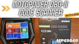 MotoPower OBD II Code Scanner Product Review #Amazon Deals